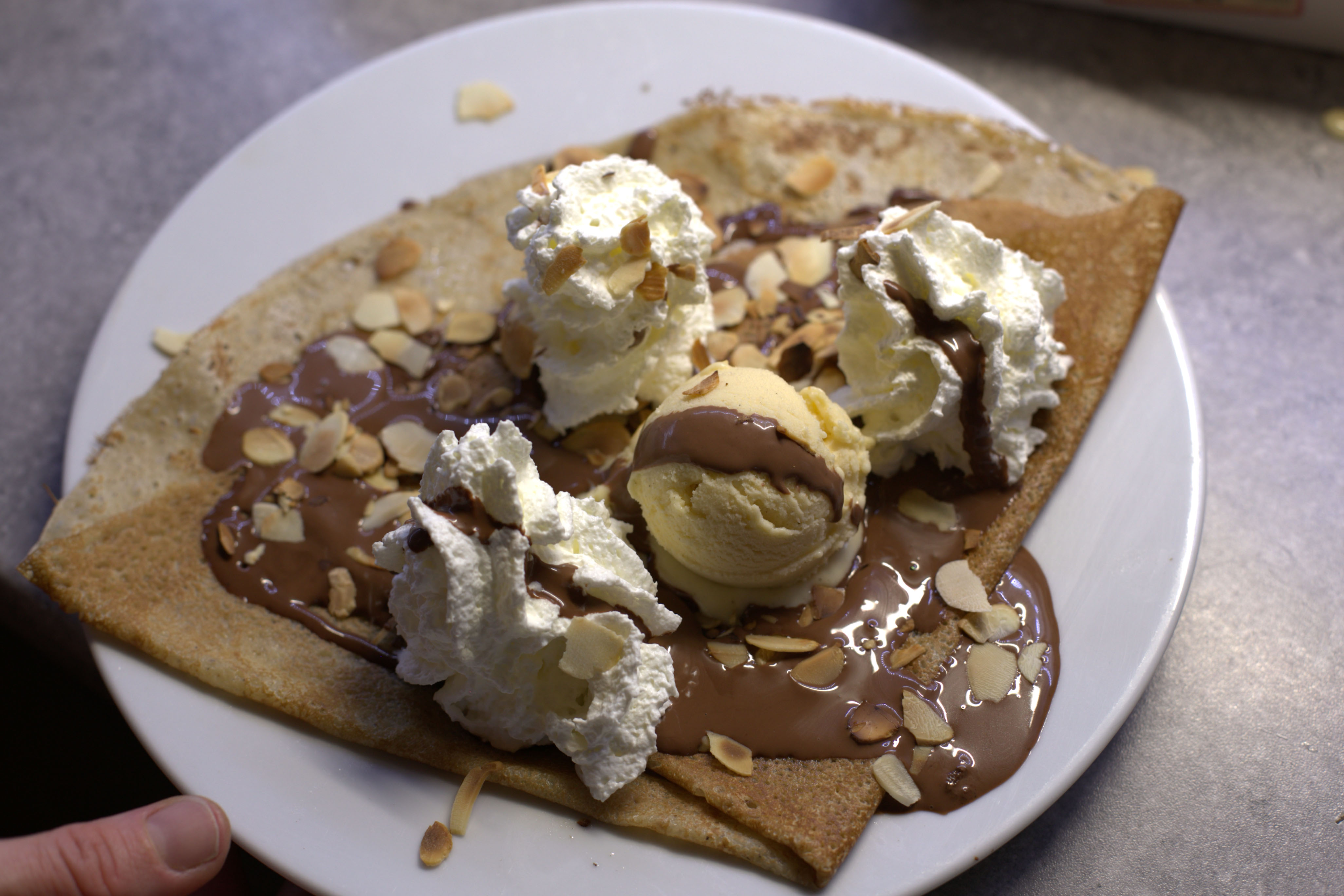 Crêpe de froment Chocamande